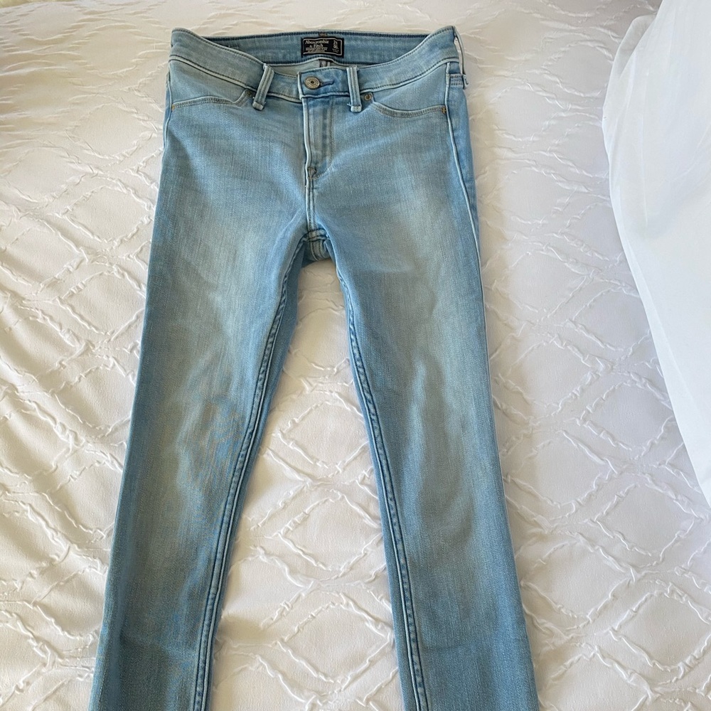 Abercrombie low rise jeans